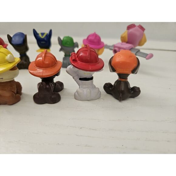 Paw Patrol Action Pack Pups Figures Lot of 13 Marshall Skye Rocky Rubble Zuma - Picture 8 of 10